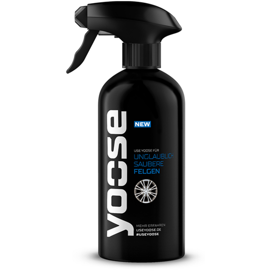 yoose Felgenreiniger 500ml zur Felgenpflege - pH-neutral für Alu & Stahl"